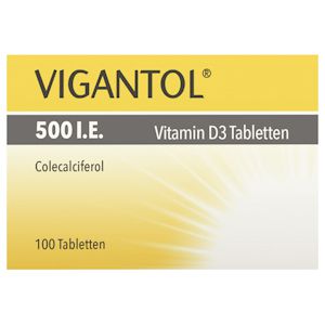 VIGANTOL 500 I.E. Vitamin D3 Tabletten