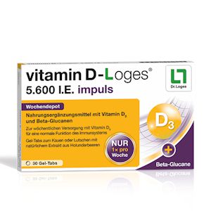 VITAMIN D-LOGES 5.600 I.E. impuls Wochendepot KTA